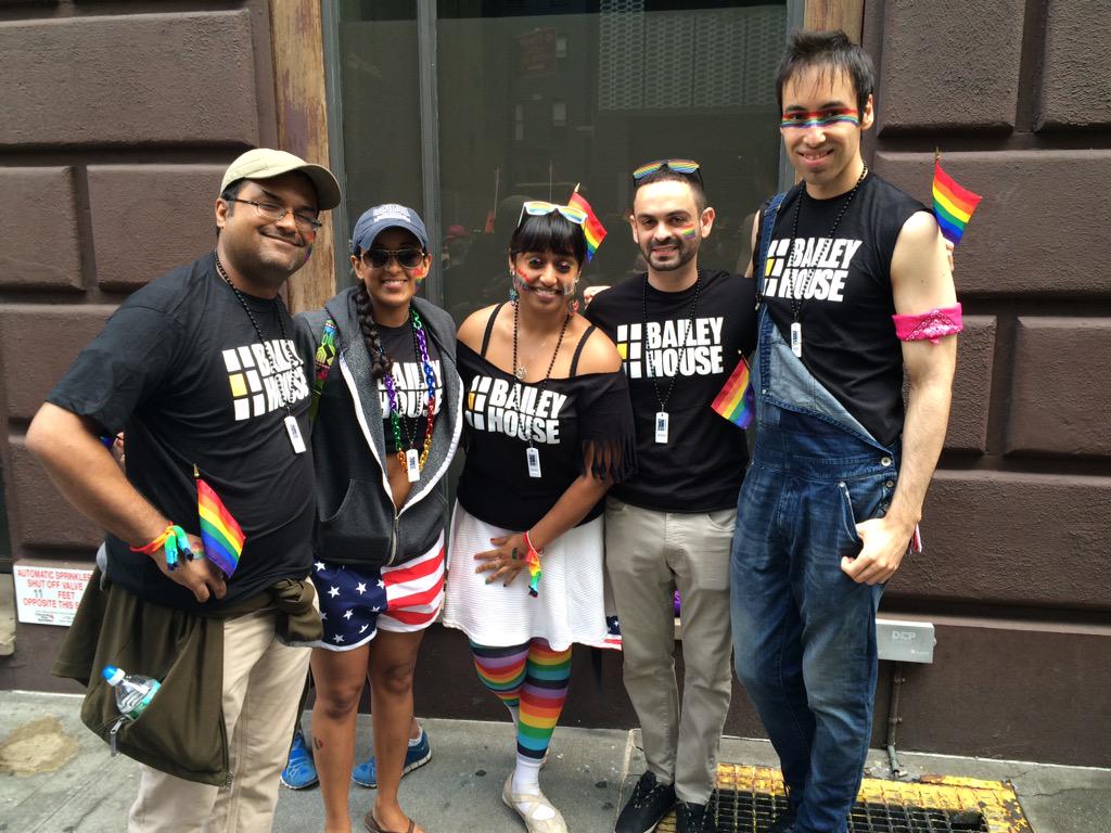 BaileyHouse's tweet image. #baileyhouse #NYCPride2015 @NYCPride #newyork