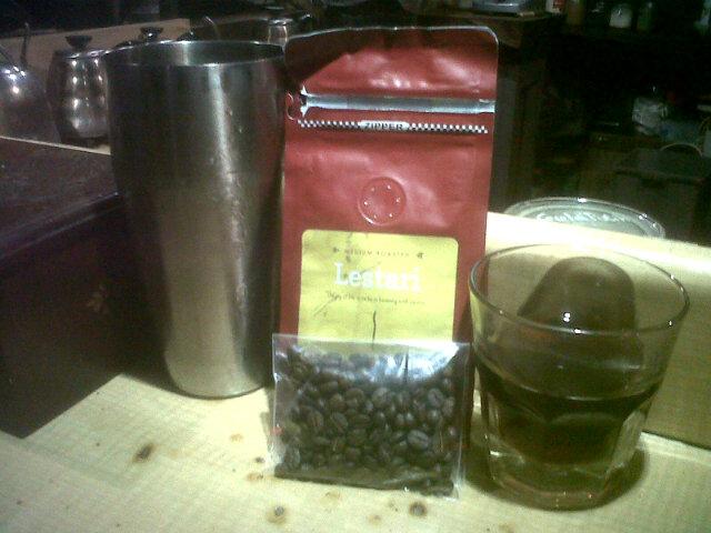 Done..!!! Brewing "Lestari" with V60 &amp; Aeropress, good coffee blend and has it custom taste note anyway..