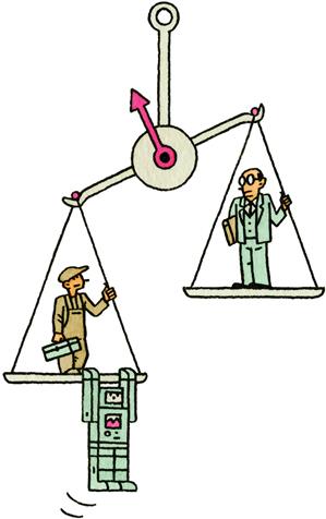 techreview's tweet photo. "Whoever owns the capital will benefit as robots and AI inevitably replace many jobs." http://t.co/aoG6PJA8F5 http://t.co/6u9lMbhJCS