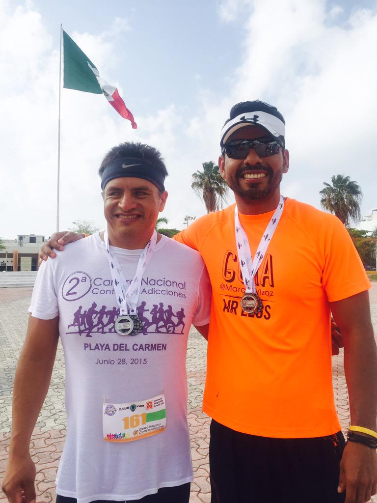 MarcosVlzqz's tweet photo. Gracias a mi amigo @rubencel por guiarme hoy 10K en carrera apoyando @cij_oficial PDC🏃🏃#BlindRunner #CruzandoMetas http://t.co/TzXQYGA7DB