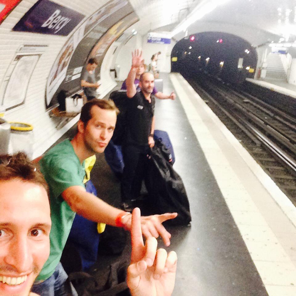 Hdrien's tweet photo. Back to the tube avec @MaitreJacque #Triannecy http://t.co/wz5EzLRsrV