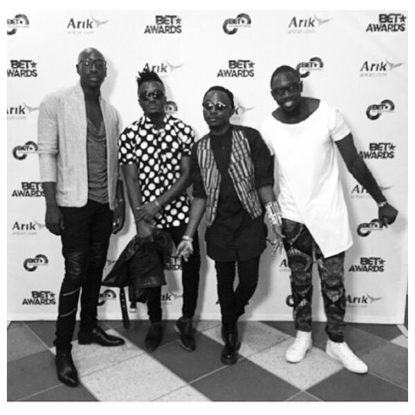 KenyanVibe's tweet image. Wishing our boys @sautisol good luck at the #BETAwards tonight #SolGeneration #BestInternationalActAfrica