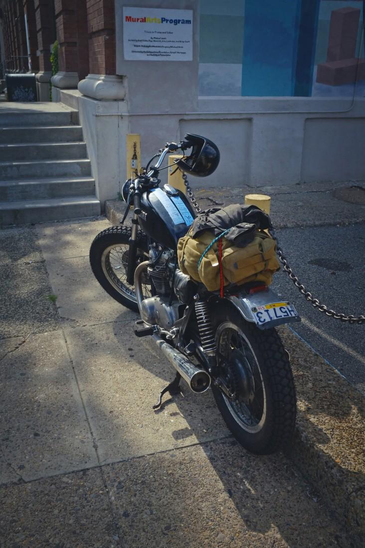 100BonnieMans's tweet photo. En route...
#Yamaha XS650 #caferacers #trip http://t.co/e2hKFZYBaX