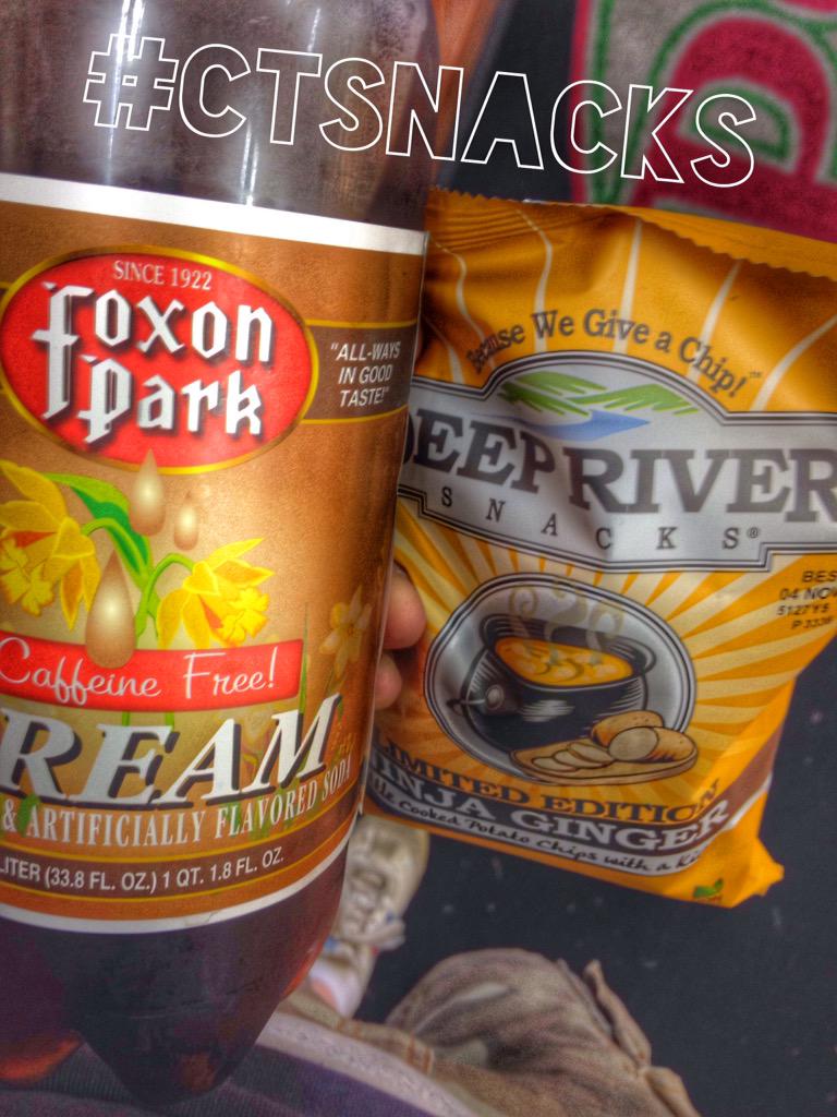 New limited edition #NinjaGinger with our Cream Soda goes pretty well. #CTSnacks #LocalFood #AllLocal #Connecticut