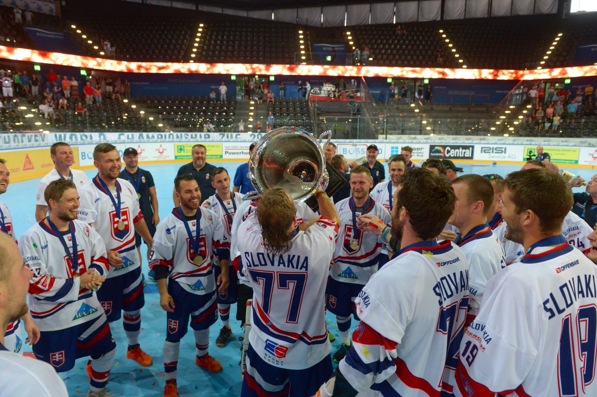 Sorry for the late information - we had to celebrate. SLOVAKIA IS WORLD CHAMPION 2015!! #zug2015 #TeamSlovakia