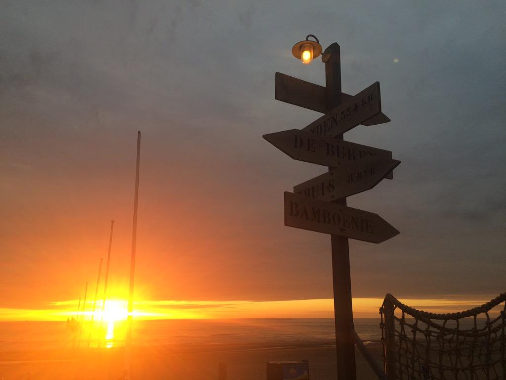 Mooiste zonsondergang ooit???