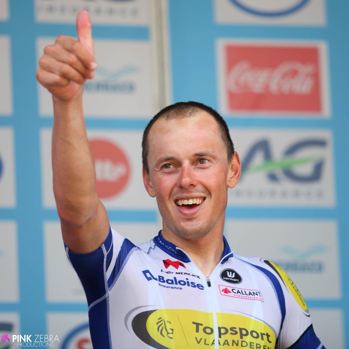 PinkZebraPro's tweet image. Preben Van Hecke: het moment dat je beseft dat je Belgisch Kampioen bent ... !