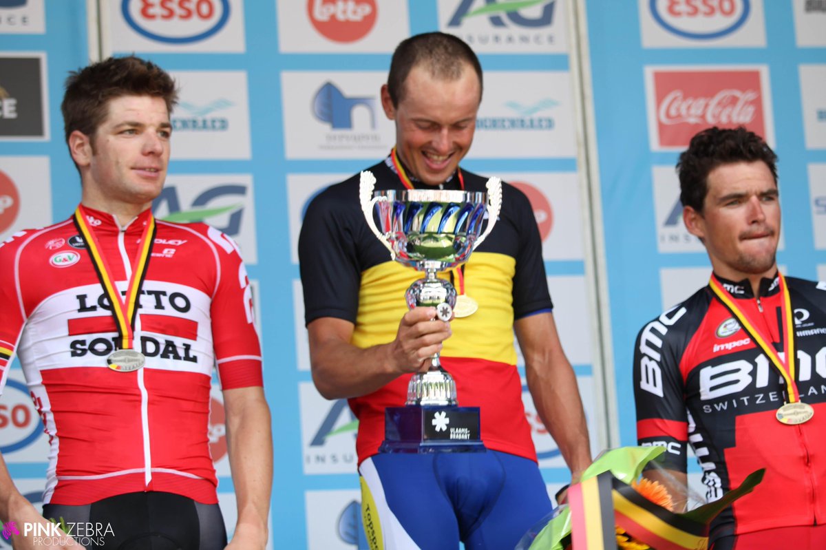 PinkZebraPro's tweet image. Preben Van Hecke: het moment dat je beseft dat je Belgisch Kampioen bent ... !