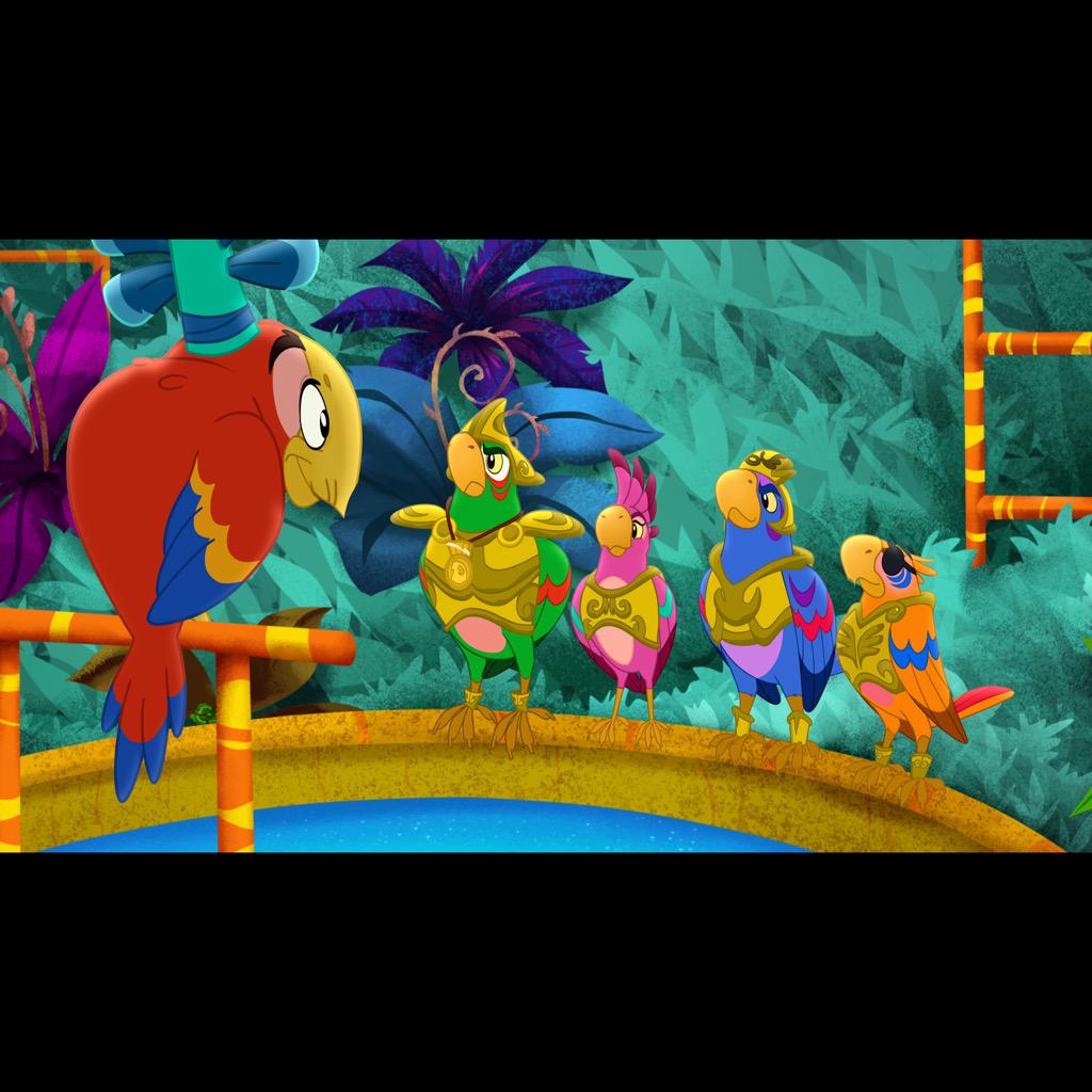 DisneyBrandTVPR's tweet image. .@CarbonellNestor, @IMBrettDalton, and @ChloeBennet4 guest star as Eagle-Eye, Talon and Swifty, Monday on #JNLP