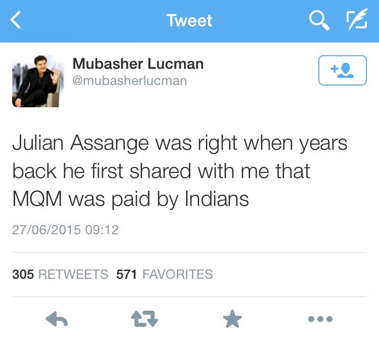 nadeem_nusrat's tweet photo. Important: See how #MQM being systematically maligned through baseless allegations. Thanks @wikileaks 4 clarification http://t.co/XF2t2tugz5