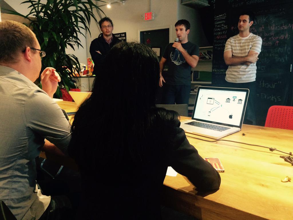 AnthonyNBCNews's tweet photo. In #SanFrancisco at #HackforRand #HackAThon Team Checkmate wins for secure donation app - on way to meet @RandPaul http://t.co/tgtoYZdTSG