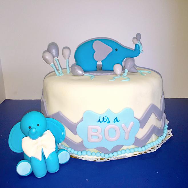 CakesByCerella's tweet photo. It's a boy🐘💙#fondant #vanilla #dulcedeleche #fondantelephants http://t.co/M9tyosT6Xn