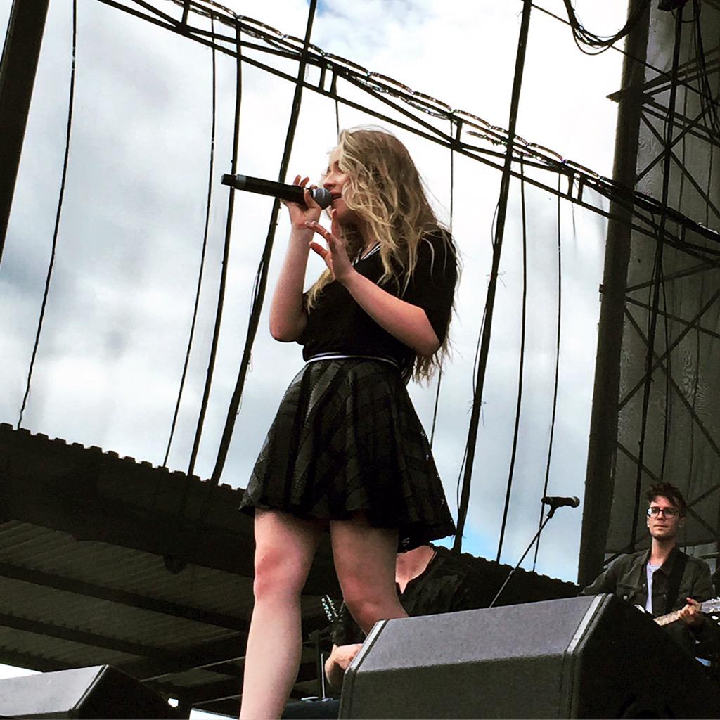 radiodisney's tweet photo. Wow! @SabrinaAnnLynn is tearing up the stage here at #ShowOfTheSummer!! #RDSizzlinSummer http://t.co/FdzMRSvtts