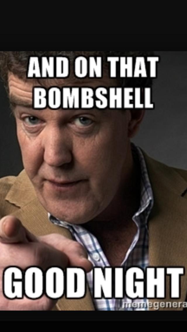 Thank you <a href="/JeremyClarkson/">Jeremy Clarkson</a> <a href="/RichardHammond/">Richard Hammond</a> <a href="/MrJamesMay/">James May</a> for some truly great TV #TopGear 

All the best!!