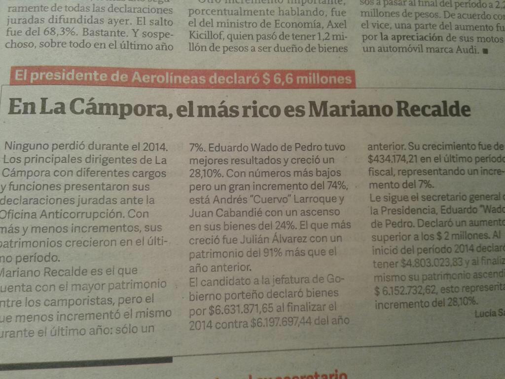ByDebrey's tweet photo. TÍPICO D #SOCIALISTA
Ellos enriquecen mientras la institución q manejan quiebra!
#RecaldeConMirtha Vía @ladivagante http://t.co/nr4fmyg8X0
