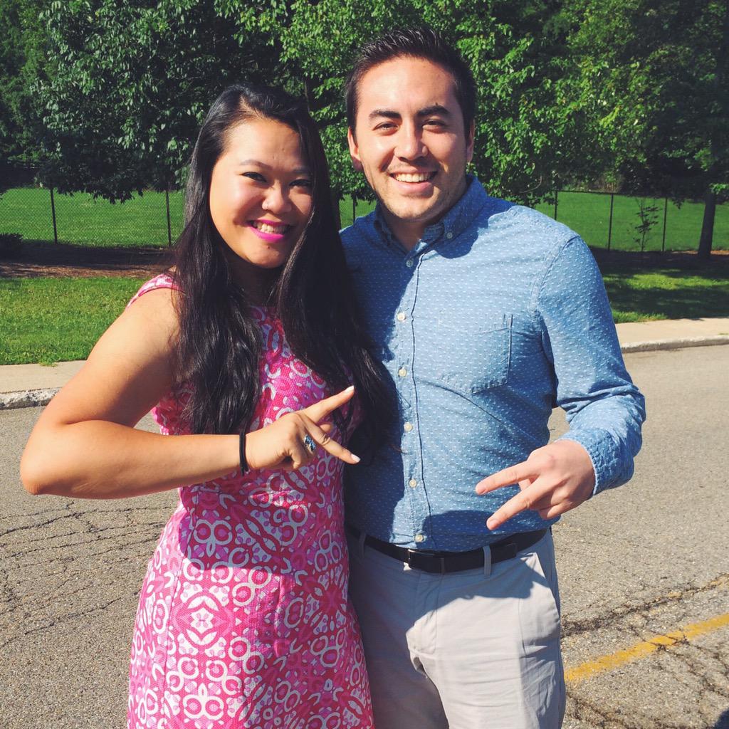 VictoriaChanINC's tweet photo. W/ my @NAPAHQ brother @CharlesAndrean1, president of @LFEfraternity. Our work is important! #UIFI2015 @KappaPhiLambda http://t.co/y0bBnQuh1L