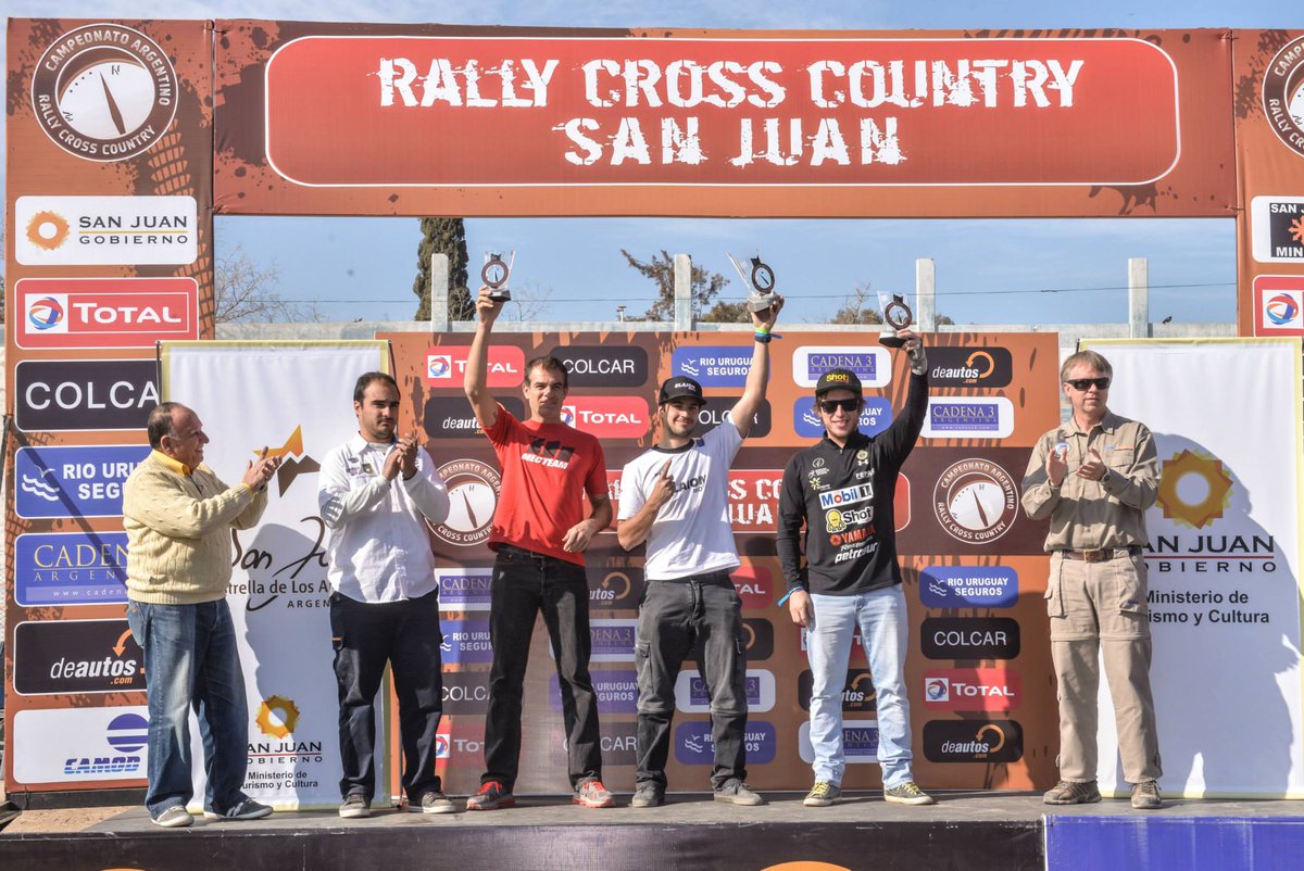 EspirituDakar's tweet photo. #RALLYSANJUAN | #FINAL
#QUADS4X2
#PODIOFINAL
1 @BonettoTdf 
2 @nelsitosanabria 
3 @PabloCopetti http://t.co/eFsa3OjwK6