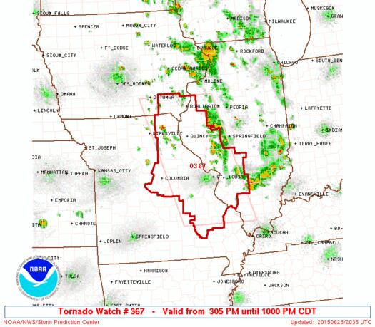 Wish I could take a drive down to NE MO. I'm barely included in the watch. #mowx