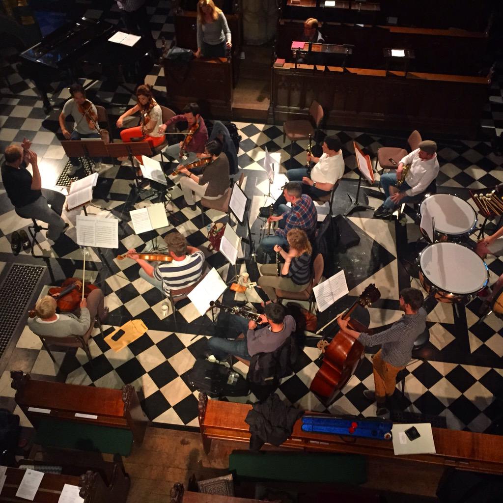 FocusOpera's tweet image. Sitzprobe sounded fantastic today: less than a week to go! #Chiswick2015 #opera #SundayFunday #alternativelondon