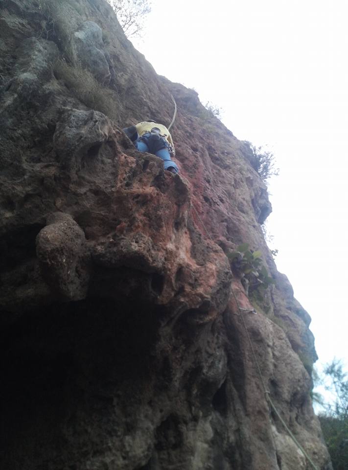 Rock Climbing at Legacy Islamabad and no we are not Gays #Climbing