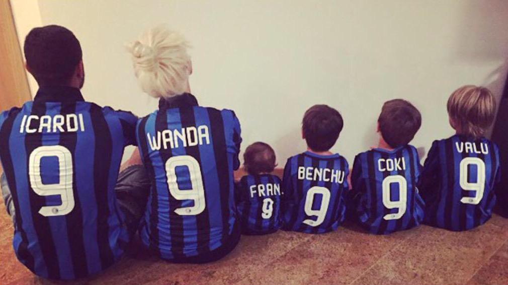 La famille Icardi...