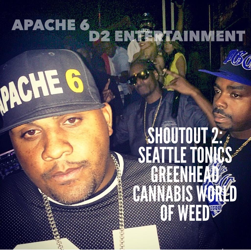Apacheteam6's tweet image. Shoutouts 2 @SeattleTonics @greenhead420 @WorldOfWeedYea thanx 4 believing &amp;amp; working w/us. #Apache6 #SnoopDog #WApot
