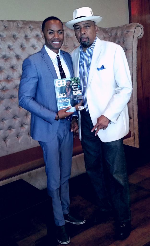 GQSuperFly's tweet photo. #BillieBluntMagazine the Luxury Lifestyle of Fashion source turned heads at chic @ByTheHudson Restaurant. http://t.co/5AUVBkDPnO