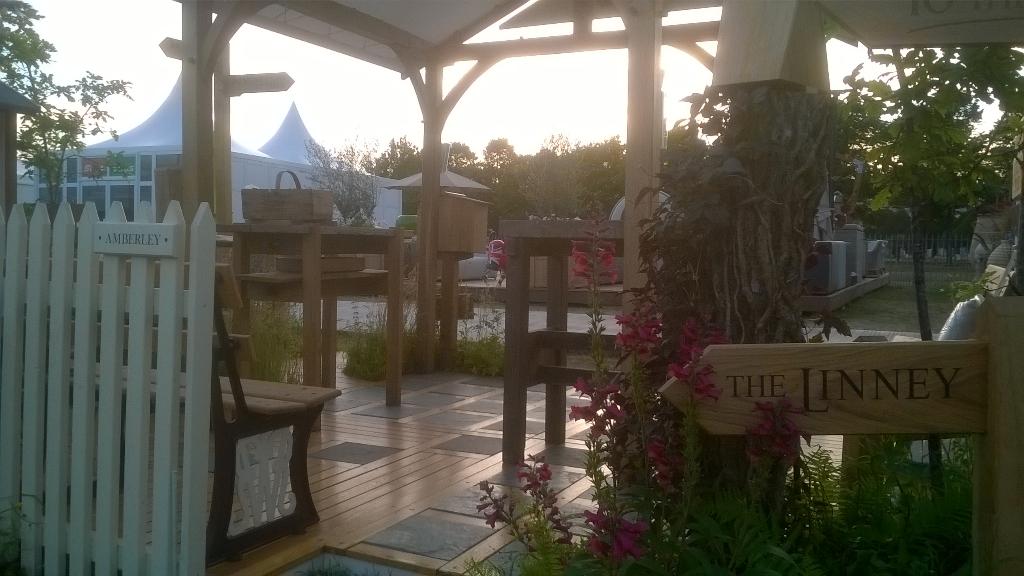 The sun is going down. Time to go home from #RHSHampton.