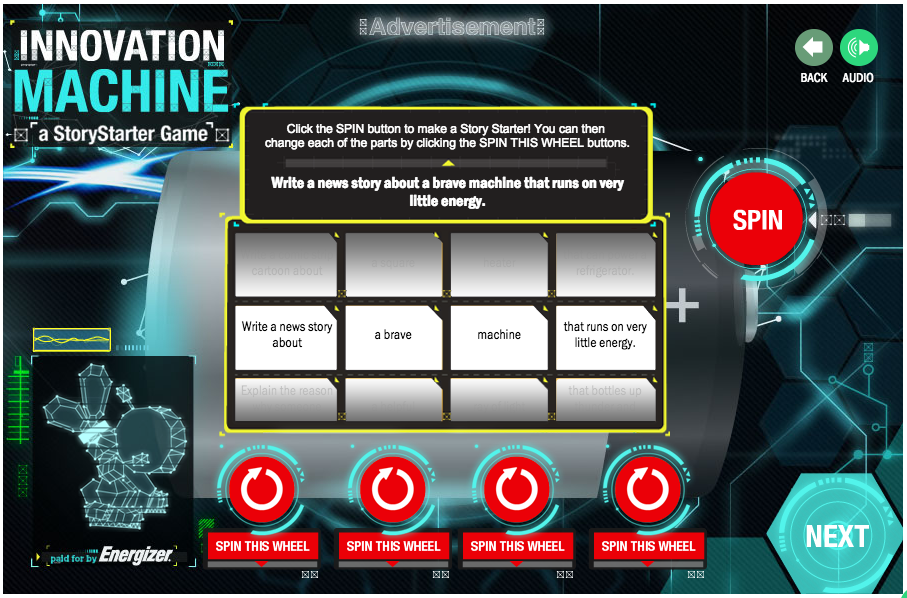 Scholastic's tweet photo. Have kids to write a #summerreading story w/ the Innovation Machine Game &amp; writing contest http://t.co/6uGwBPiG2F http://t.co/IcrLzLySdw