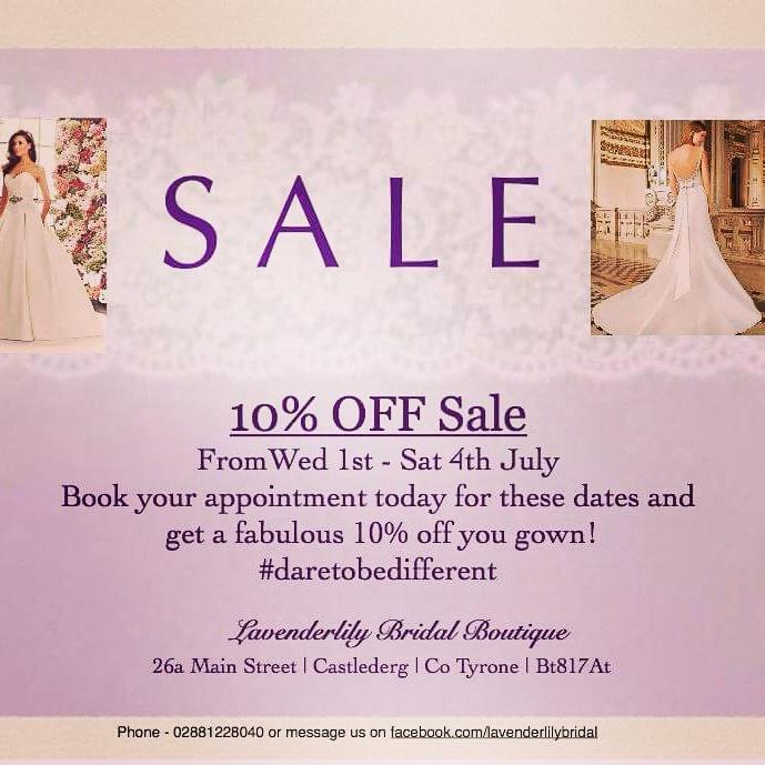Sale ladies.  Don't miss out. Xx