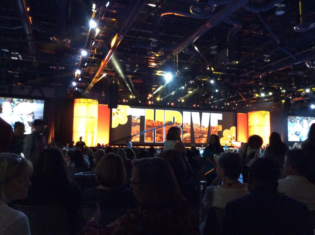 SWS_Careers's tweet photo. #SHRM2015 ready for general session are you? http://t.co/3GFsDklMMs