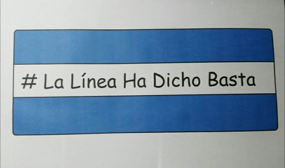 Un pueblo unido luchando por su presente y por su futuro.  #lalineahadichobasta