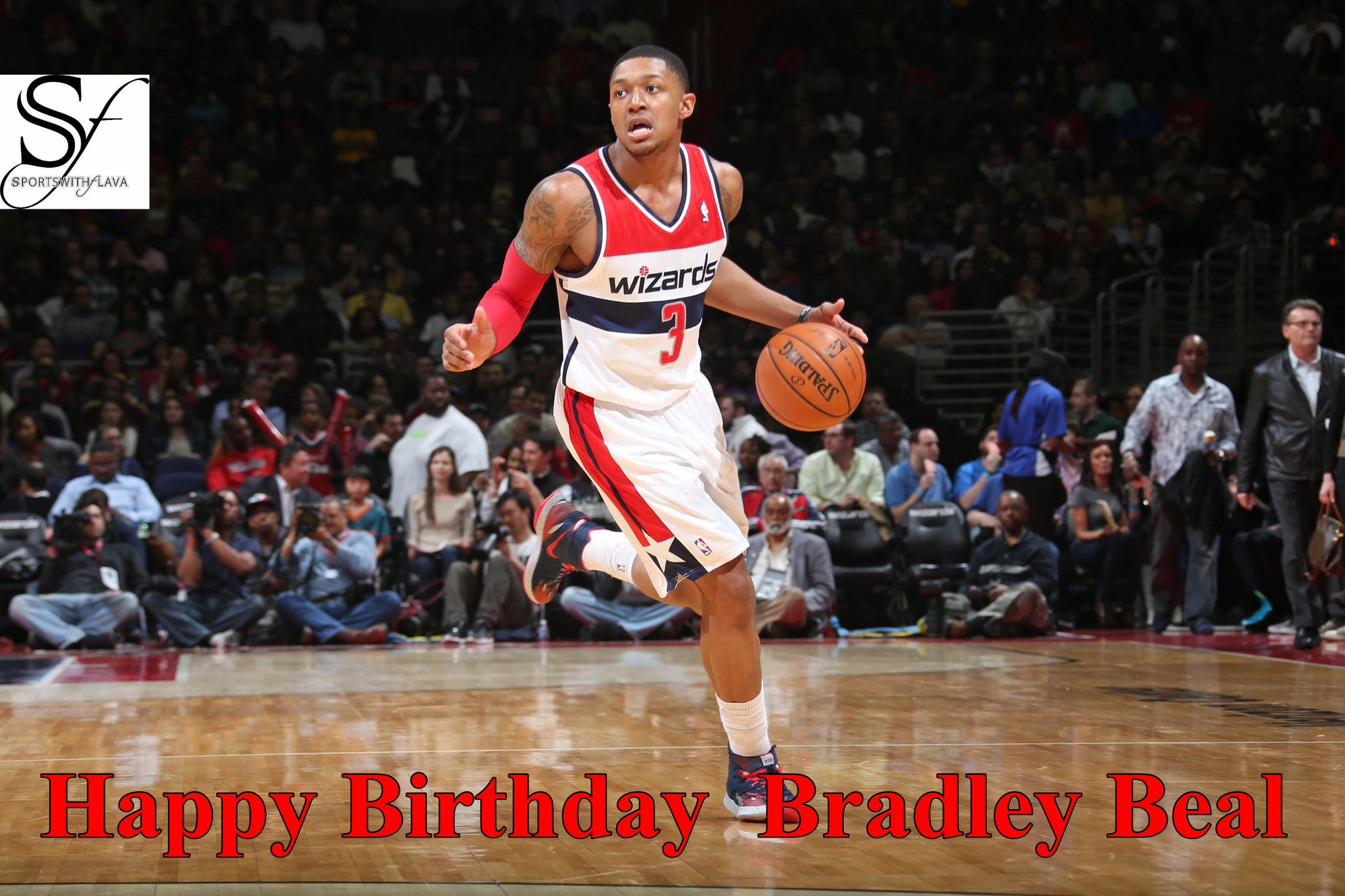 June 28th SportsWithFlava & Dia would like to wish Bradley Beal of A Happy Birthday 