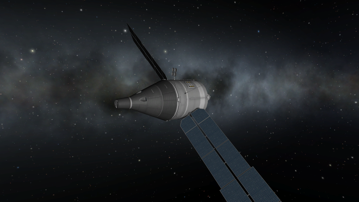 TantaresST's tweet photo. First flight of the (?). Gemini-Salyut crossover crew vehicle.
27/06/2015 http://t.co/W4VelP906k