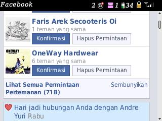 Ciyee hp dibuka" ternyata ngecapture notif ini ;;) ancene ndre iki :* haha