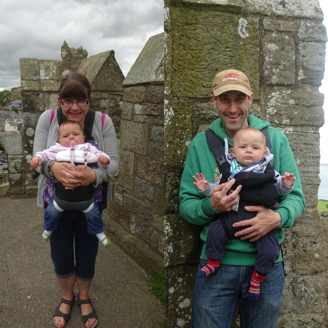 KelleyRowley's tweet photo. The family in Wales http://t.co/SGCoKKgq01
