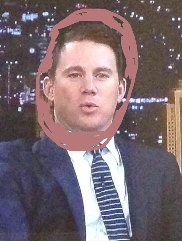lindsriklis's tweet image. Channing (Po)tatum. (As seen on @jimmyfallon) #theinternetmademedoit