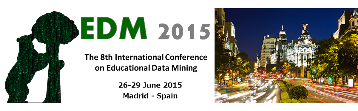 edm2015's tweet photo. Remember: EDM 2015 Conference Closing will be at 14:30 #EDM2015Madrid http://t.co/yaFXilrYVl