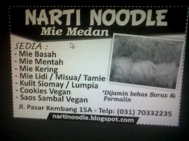 Narti Noodle,Mie Mdn (@gunartisutjito) on Twitter photo 