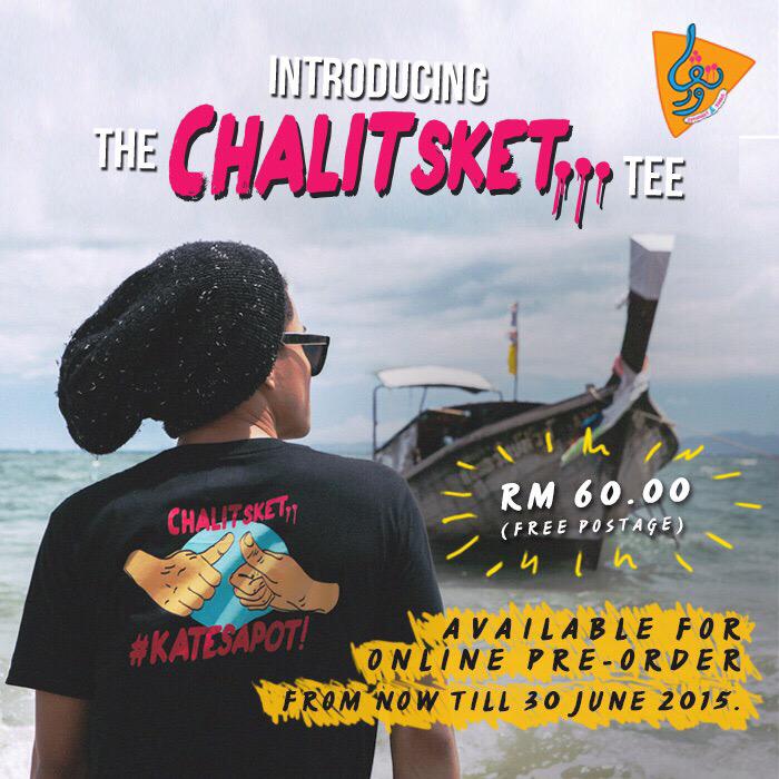 Last day to preorder <a href="/tapautv/">TAPAUtv</a> #chalitsket t-shirt, email to admin@tapau.tv quick!