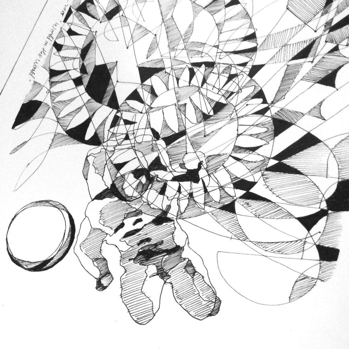 Ngintip dulu pengerjaan artwork ilustrasi kedua lagu kami yg berjudul "World In The World" oleh @chenkaaasp