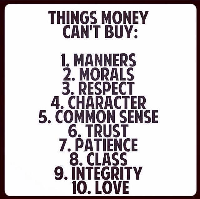 5 important things in life
