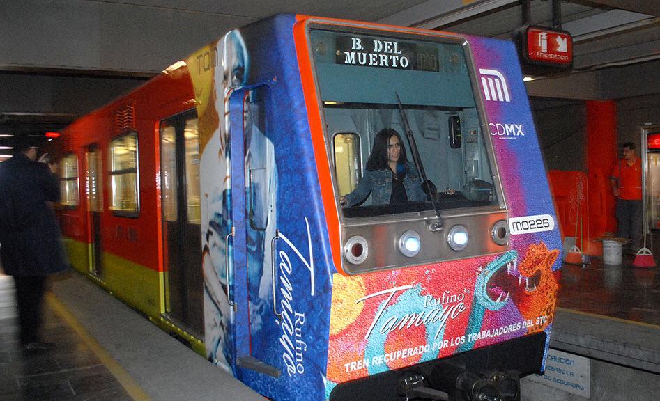 En #L7 entró a circular el tren recuperado número 26. Total de inversión en todos los trenes: 443 millones de pesos
