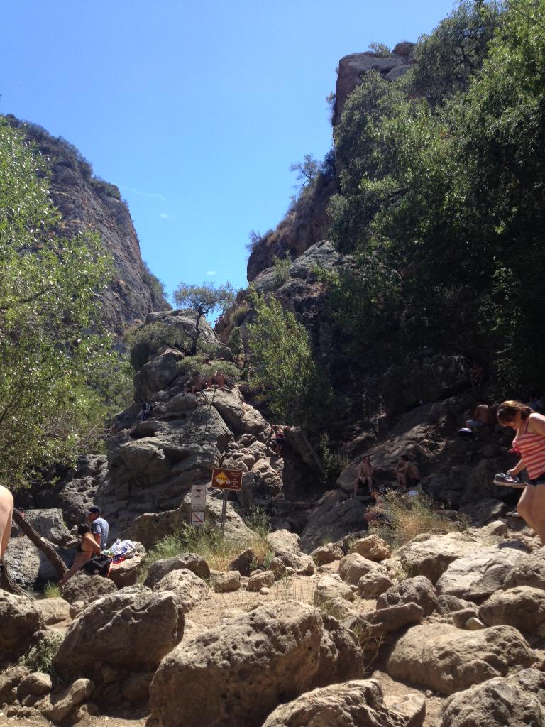 JRussell0695's tweet photo. Malibu creek was cool ft. random people http://t.co/1FG1Ezz3mC