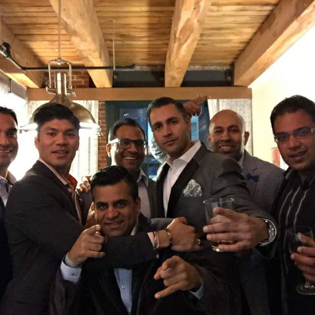 Toast to our boy...good luck in Cali!