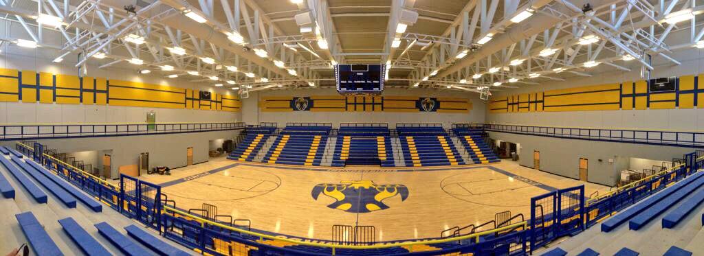 Circle HS's brand new "Bird Cage," home of the Thunderbirds.