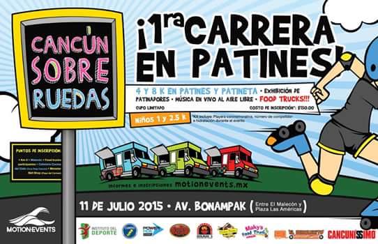 Aprende a patinar e inscríbete ala carrera !!!11/julio/2015 faltan pocos días !!