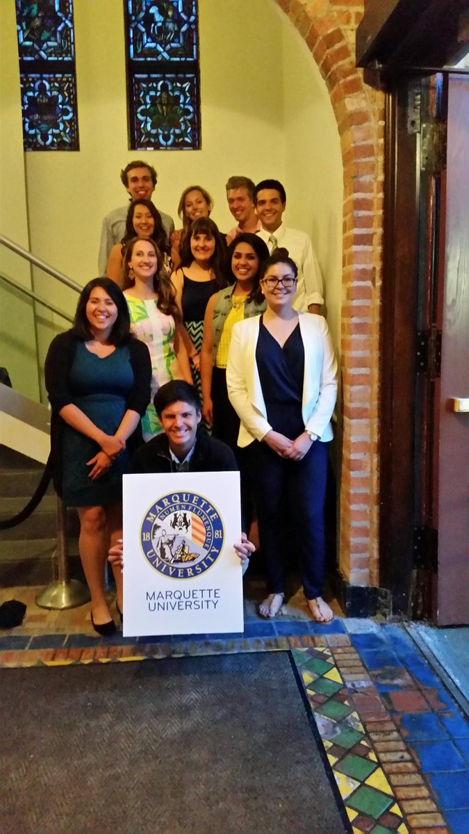 JenReid2000's tweet image. #NJSLC2015 Marquette representin&apos;