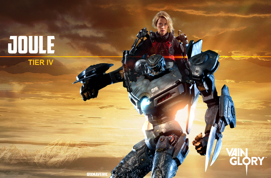 xmaveric's tweet photo. I #Vainglory by leaking Tier IV skins!  Joule @vainglorygame http://t.co/BrR01P4Un7