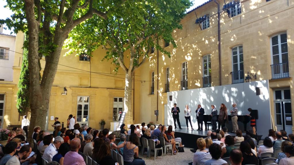 AIMAC2015's tweet photo. #AIMAC15 Tracks open.at #IMPGT @univamu "Not a place like others" #Cezanne #Camus #Bondel et al. make it distinctive http://t.co/oVkzIARZFc